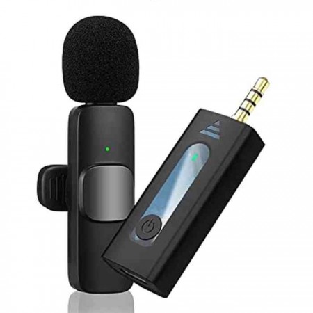 K35 Wireless (Single) Microphone For Smartphone, DSLR, Laptop, MacBook