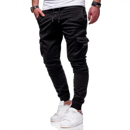 Men's Stylish Joggers(Black)  Size -32, 34,36,38
