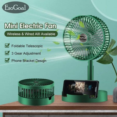 Rechargeable Fan Mini Foldable Telescopic Fan - BABY Fan