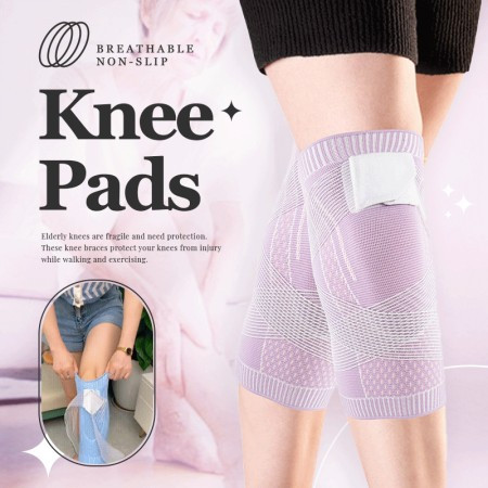 Purple (২ পায়ের ২ পিস ) Knee Pain Reducer Knee pad