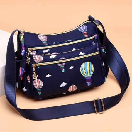 ( Blue Colour ) Korean Sports Travel Shoulder Bag