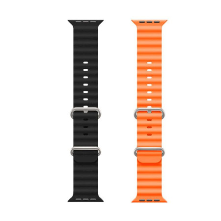 Rubber Replacement Straps for T800/T900/KD99 (42MM 44MM 45MM 49MM)