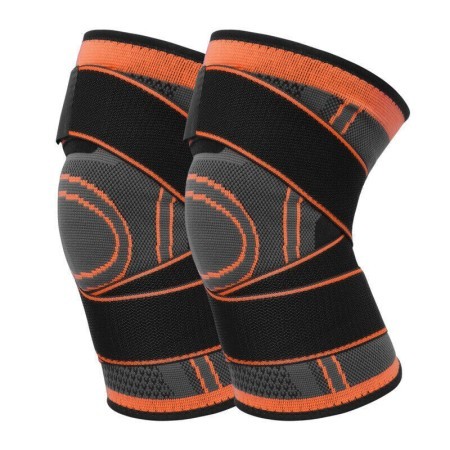 Orange (২ পায়ের ২ পিস ) Knee Pain Reducer Knee pad