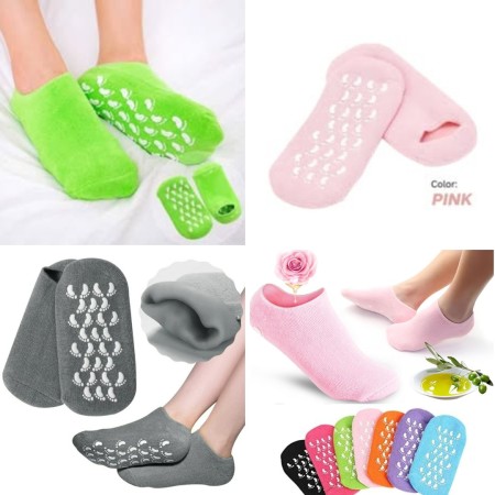 Reusable SPA Silicone Gel Socks [ 1 Pair ]