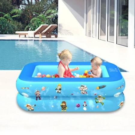 120cm (3.7ft) 2 layer Baby Swimming Pool With Free Air Pumper