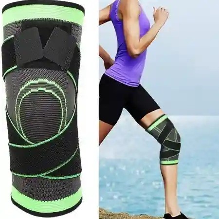 Green (১ পায়ের) Knee Compression Sleeve ১ পিস