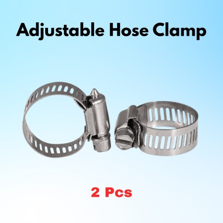 Adjustable Hose Clamp  (2 pcs)