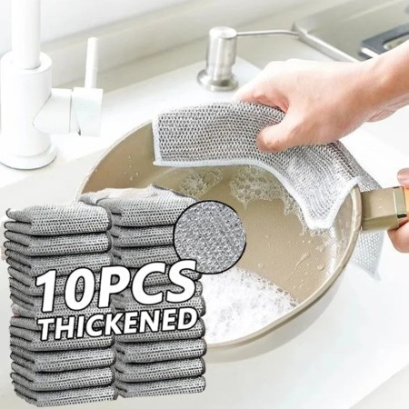 (১০ পিস) Magic Dishwashing Towel